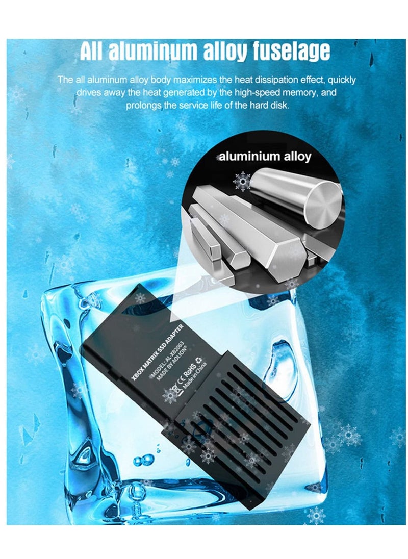 Generic - For Xbox Series x/s M.2 Hard Drive Expansion Card Box External Host Hard Drive Conversion Box Suitable For PCIE4.0 Protocol - Image 1