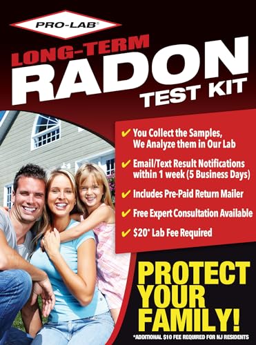 PROLAB PRO-LAB Long-Term Radon Test Kit for Home - EPA Approved with Advanced Alpha Track Detection Technology - Comprehensive Radon Monitoring - 20 Lab Fee Required - Reliable & User-Friendly Solution - Image 2