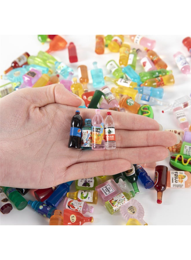 Mini Supermarket With Four-Sided Shelves, Drinks, Food, Toys, Snacks, Kidsren's Play House Toys, Small Items, Small Gifts