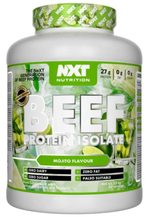NXT Beef Protein Isolate Mojito 1.8kg - Image 1