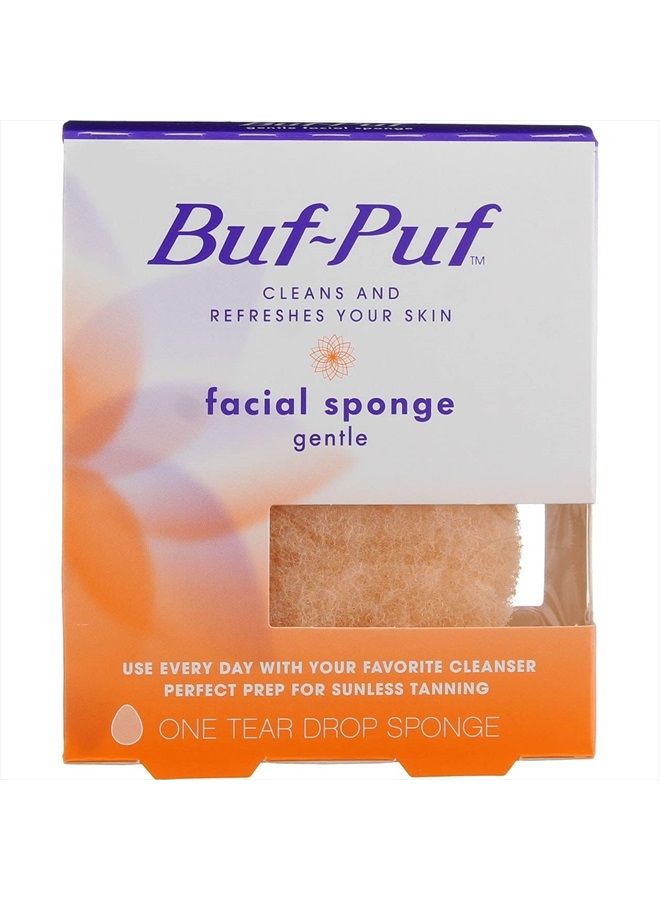 Buf-Puf Gentle Facial Sponge – Face Scrubber for Dry Skin – 1 Each (Pack of 3) - Image 2