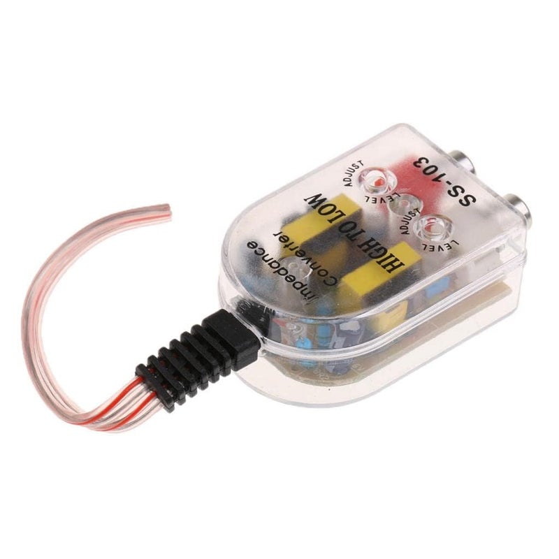 VRCT محول خط RCA قابل للتعديل من مقاومة منخفضة إلى عالية لمكبر الصوت في السيارة أو المنزل - Image 2
