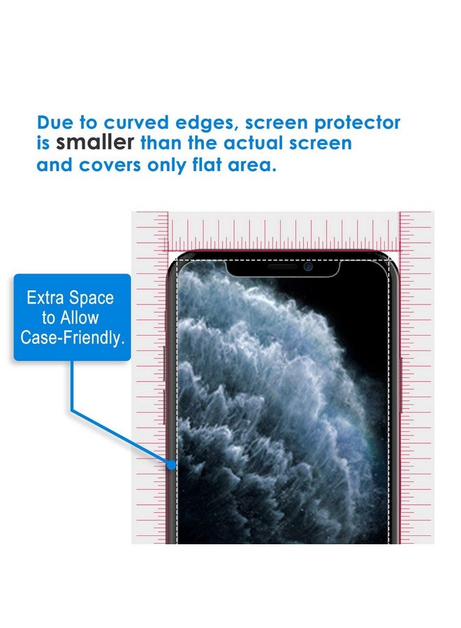 Jetech Screen Protector For Iphone 11 Pro Iphone Xs And Iphone X 5.8 Inch Tempered Glass Film 2 Pack - Image 4