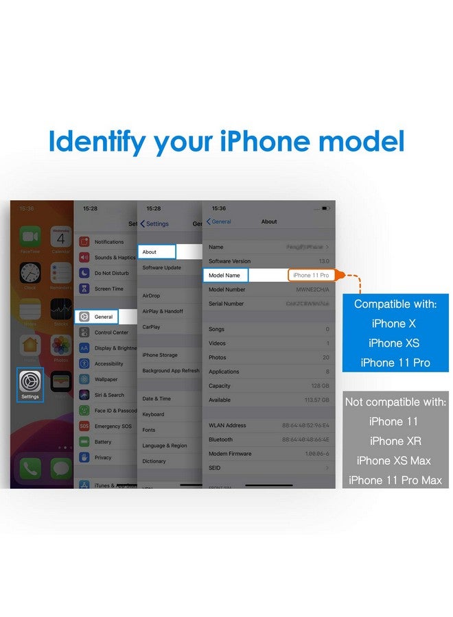 Jetech Screen Protector For Iphone 11 Pro Iphone Xs And Iphone X 5.8 Inch Tempered Glass Film 2 Pack - Image 2