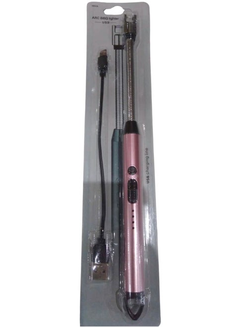 USB Type-C Rechargeable Electric Lighter (pink)