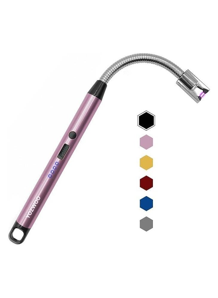 USB Type-C Rechargeable Electric Lighter (pink)