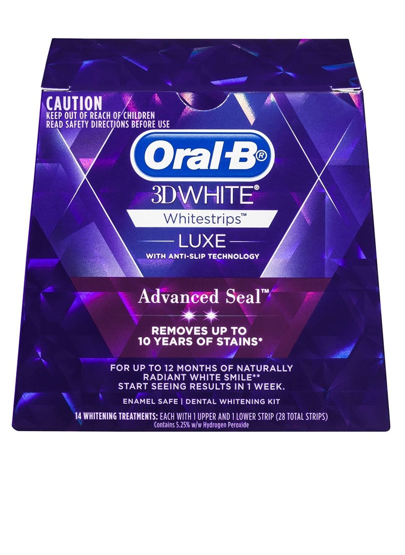 Oral-B - Oral B 3d White Luxe Advance Seal 14 Whitening Treatments Crest - Image 1