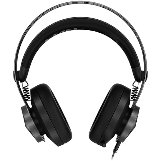 rayihni LEGION H500 PRO 7.1 SURROUND SOUND GAMING HEADSET, NOISE-CANCELLING MIC, MEMORY FOAM & PU LEATHER EARCUPS, STAINLESS STEEL HEADBAND, PC, PS4, XBOX ONE, NINTENDO SWITCH, GXD0T69864, BLACK - Image 1