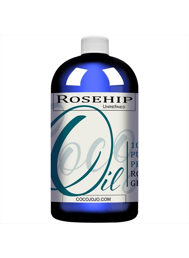 Dr Joe Lab Rosehip Oil Bulk 32 oz - 100% Pure Natural Unrefined Cold Pressed Seed Carrier Oil Extra Virgin Vegan Non-GMO For Face Hair Skin Body Nails Cuticles Locs Mature Sensitive Skin - Packaging May Vary  - Image 3