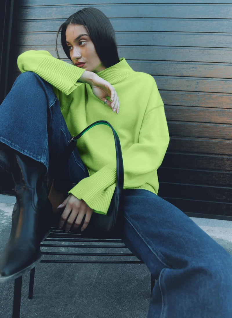 Lichi  Oversized jersey sweater for Women | Best Price UAE