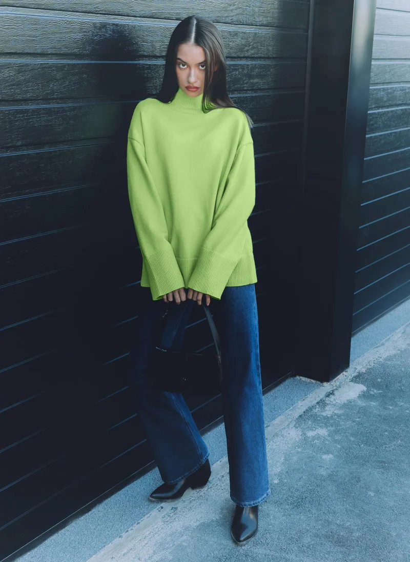 Lichi  Oversized jersey sweater for Women | Best Price UAE