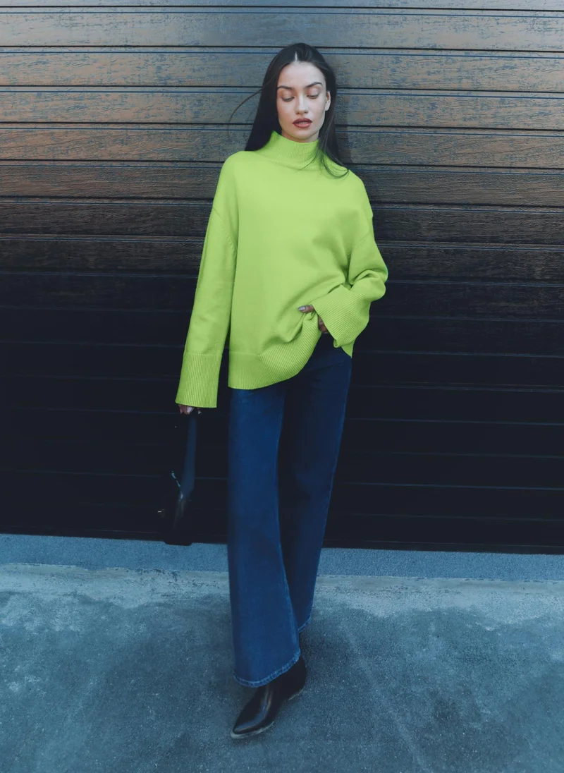 Lichi  Oversized jersey sweater for Women | Best Price UAE
