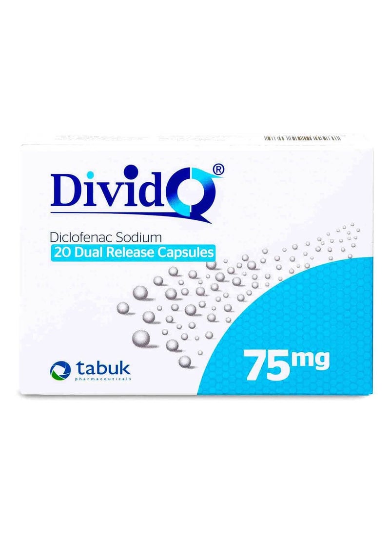 Tabuk Divido 75 mg Capsule 20 pcs - Image 1