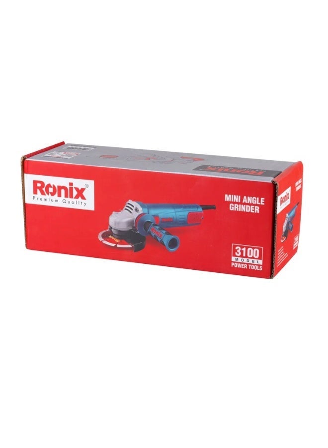 RONIX 1100W Mini Angle Grinder 115mm, 3000-11000RPM Variable Speed, German Engineering #Ronix 3100 - Image 5