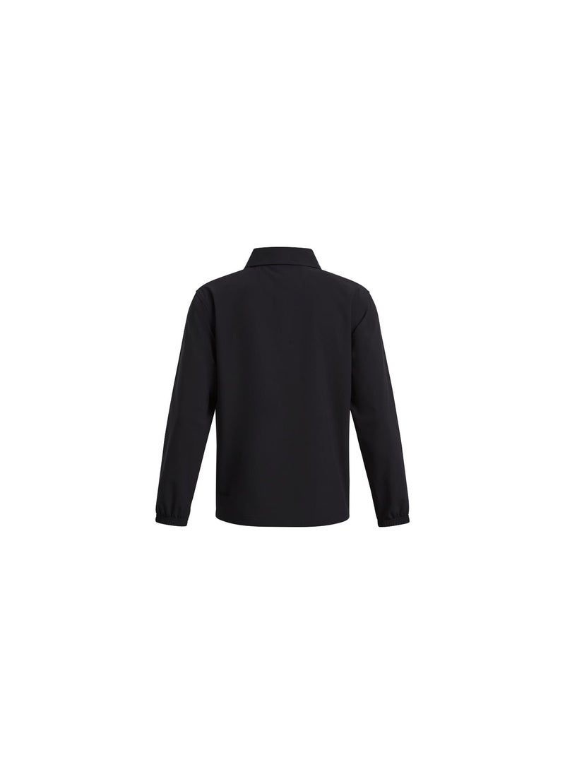 UNDER ARMOUR Boys' Icon Woven Coach Jacket - Image 2