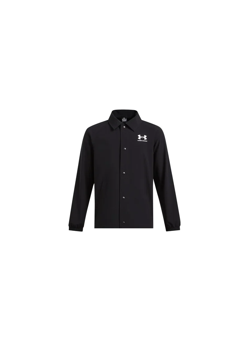 UNDER ARMOUR Boys' Icon Woven Coach Jacket