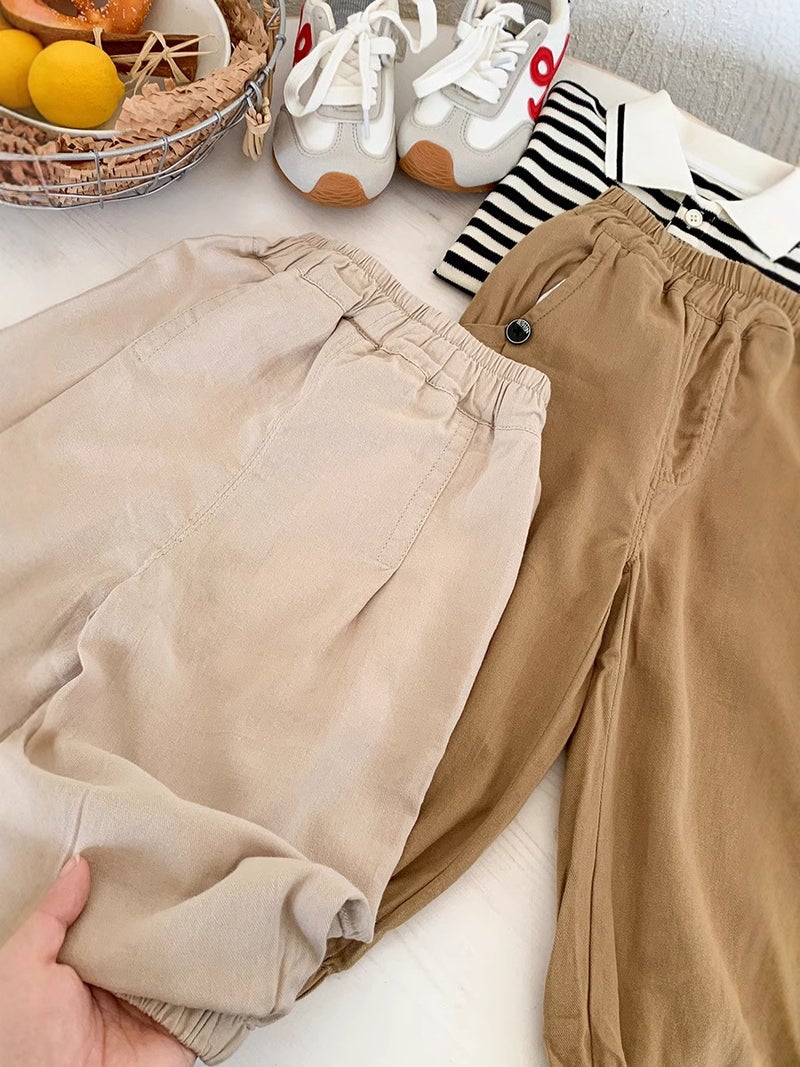 7902 Boys Summer Pants Anti-Mosquito Pants Small And Medium-Sized Children Summer Thin Casual Pants Boys Trendy Trousers - Image 4
