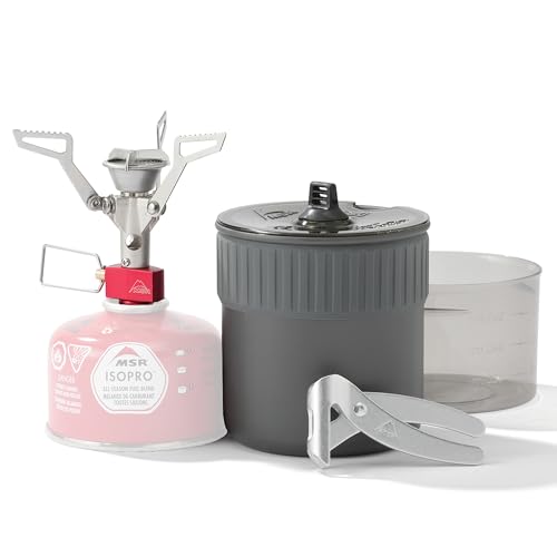 MSR PocketRocket 2 Ultralight Camping and Backpacking Mini Stove Kit - Image 1