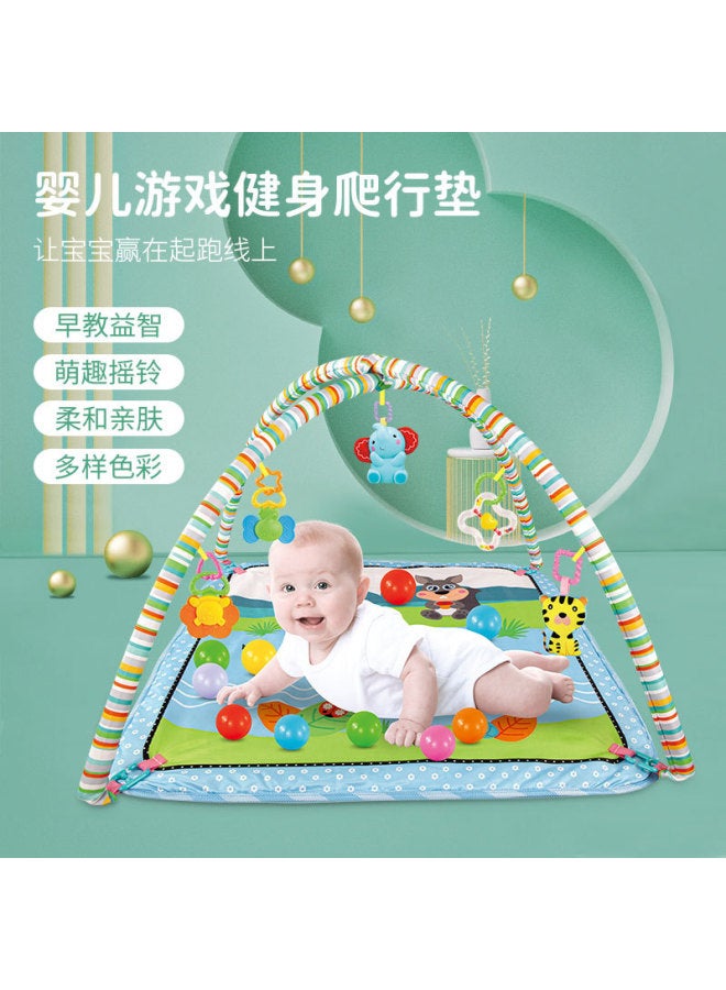 New Baby Fitness Rack Crawling Mat Integral Cloth Boy Girl With Hanging Pieces Home Climbing Mat Game Mat - Image 2