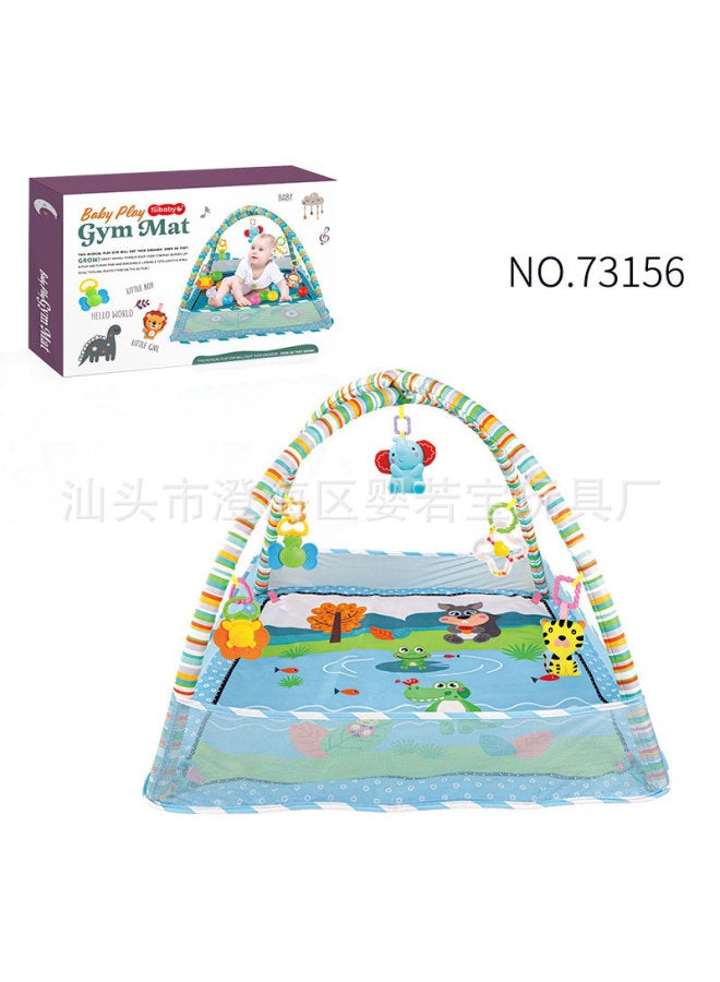 New Baby Fitness Rack Crawling Mat Integral Cloth Boy Girl With Hanging Pieces Home Climbing Mat Game Mat - Image 1