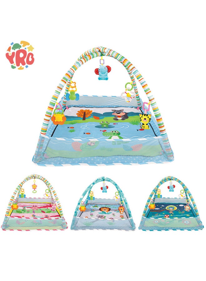 New Baby Fitness Rack Crawling Mat Integral Cloth Boy Girl With Hanging Pieces Home Climbing Mat Game Mat - Image 5