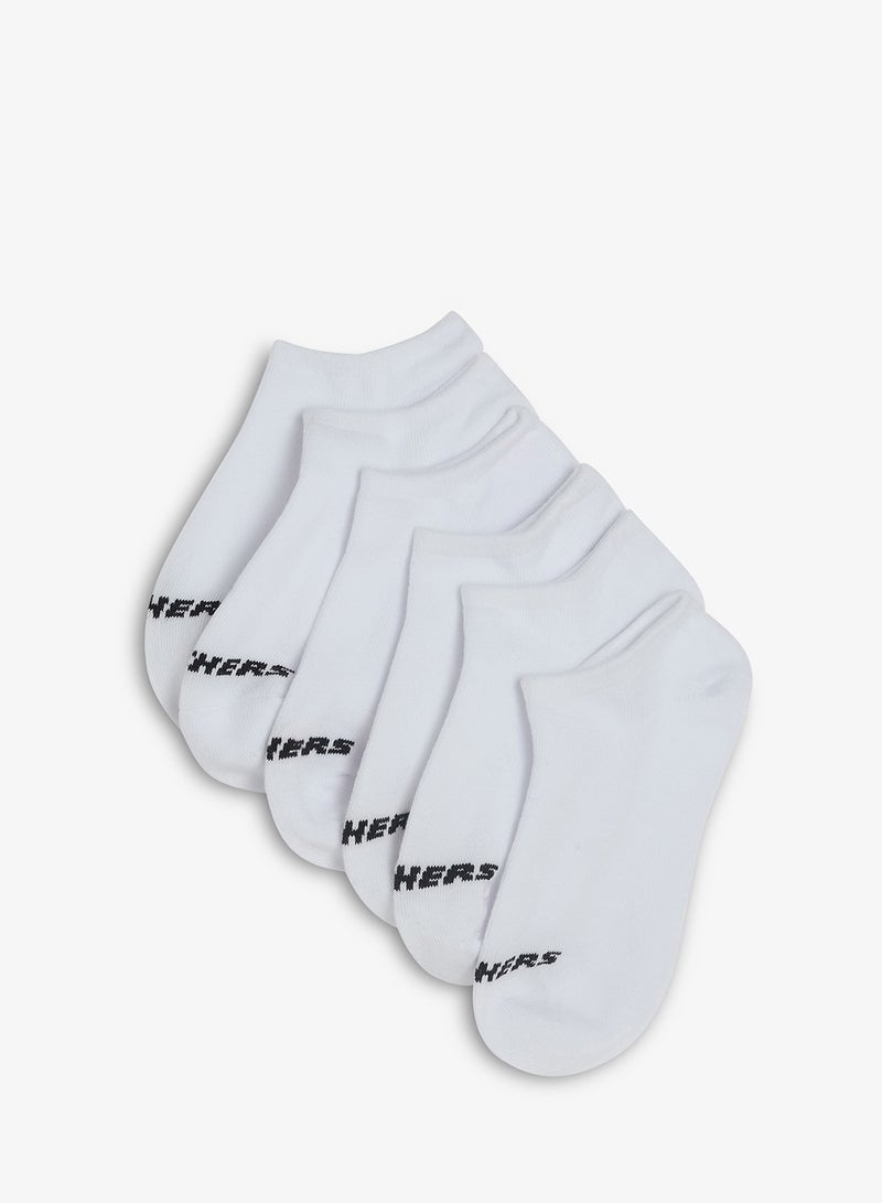 SKECHERS Kids 6 Pack Non Terry Socks - Image 1