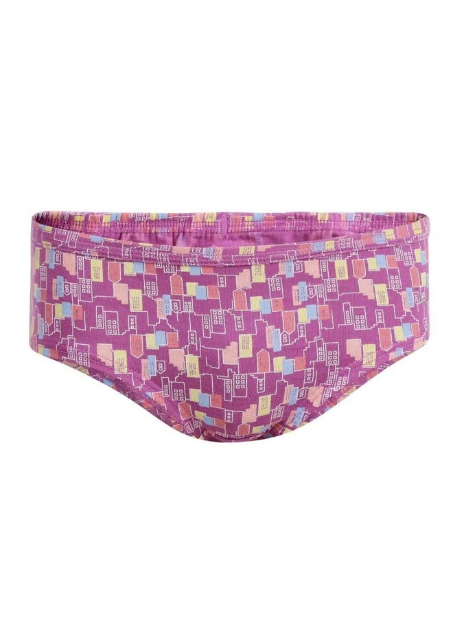 JOCKEY - Jockey Girls cotton Panties (Pack of 3) (SG01_Print_8_Print_Multicolor_7 Years - 8 Years) - Image 1