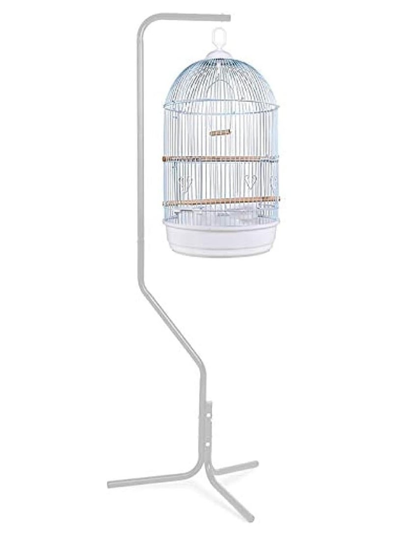 Bird Cage Metal With Hanging Stand 3 Legs Base - Image 2