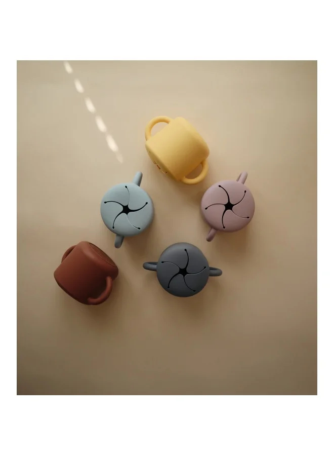 mushie Silicone Snack Cup Woodchuck
