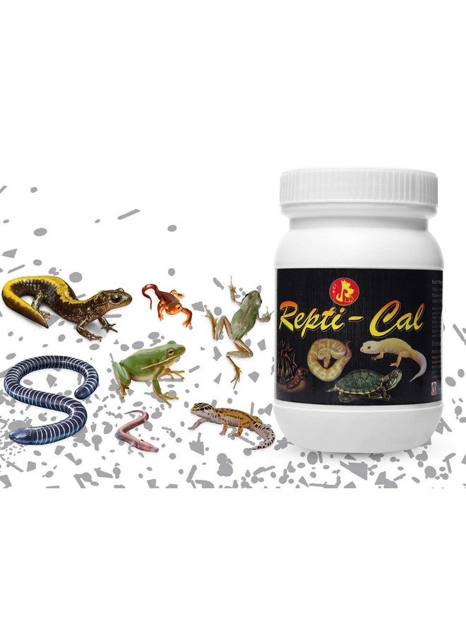 PET (Pci) Repti-Cal || Provide Essential Calcium & Vitamin D3 || Healthy Reptile And Amphibians Healthcare || 250Grm - Image 1