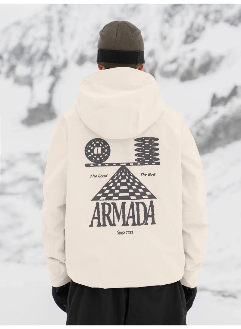 ARMADA REEDY 2L INSULATED SNOW JACKET - Cream - Image 4