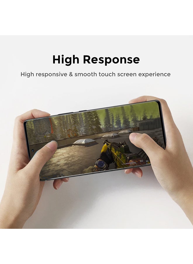 O Ozone Tempered Glass Screen Protector Compatible for Redmi 10C 2 Per Pack Full Coverage 9H Hardness Anti-Scratch Case Friendly Screen Guard - Image 5