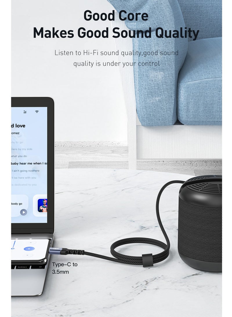 LANEX Aux Type C cable 1.20 meters, model LH12 - Image 5