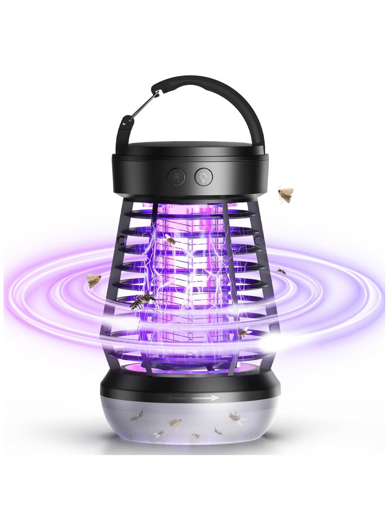 Smart light wave mosquito killer lamp | 365-395NM dual light source accurately attracts mosquitoes, 360° all-round coverage, powerful electric shock to kill mosquitoes, suitable for indoor and outdoor, non-toxic and environmentally friendly, efficient mosquito repellent!