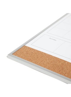 U Brands 4-In-1 Dry Erase Calendar Planner Board, Office Supplies, With Markers, Magnets And Push Pins, 16” X 20”  - Image 3