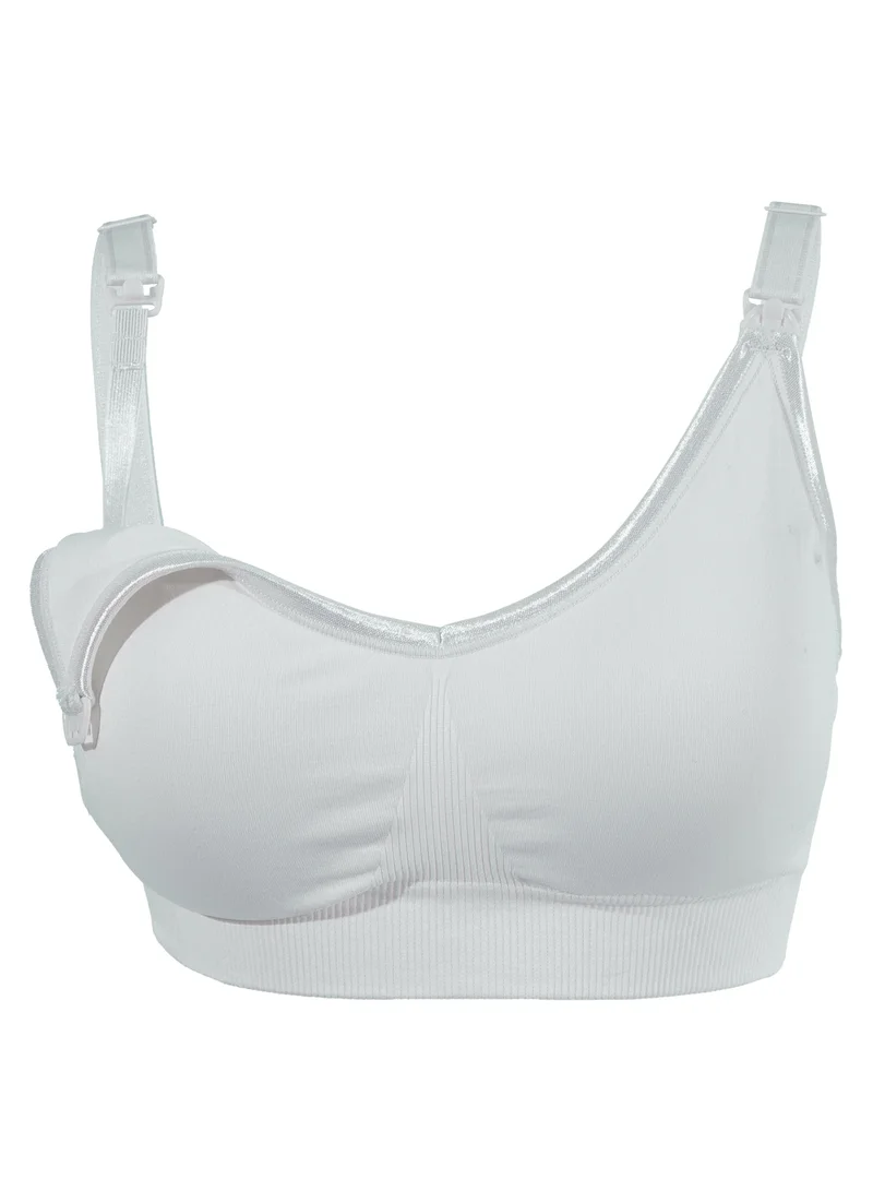 Okus Original Full Cup Maternity And Nursing Bra Light Grey X Large