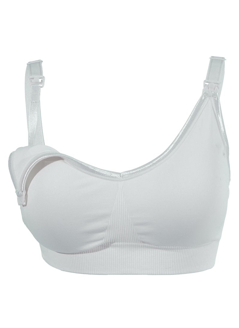 Okus - Original Full Cup Maternity And Nursing Bra Light Grey X Large - Image 1