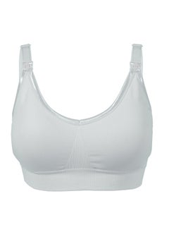 Original Full Cup Maternity And Nursing Bra Light Grey X Large