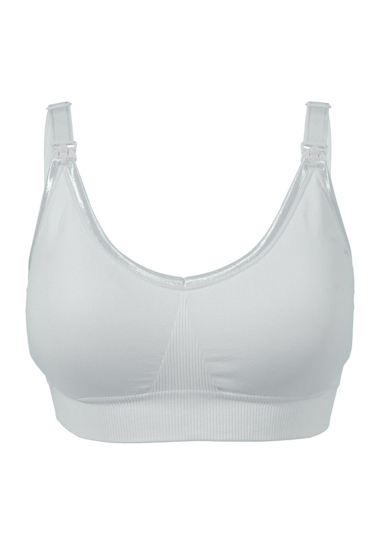 Okus - Original Full Cup Maternity And Nursing Bra Light Grey X Large - Image 1