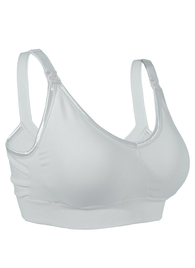 Okus - Original Full Cup Maternity And Nursing Bra Light Grey X Large - Image 1