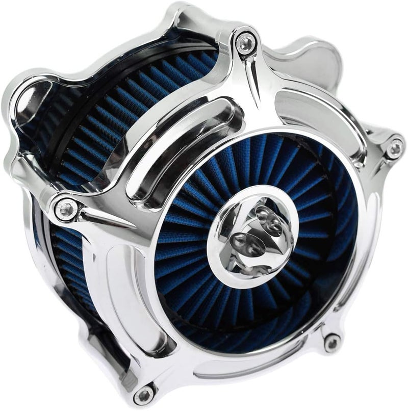 HDBUBALUS فلتر هواء HDBUBALUS للدراجات النارية CNC سبايك لنظام سحب الهواء لهارلي داينا سوفتيل تورينغ - Image 3