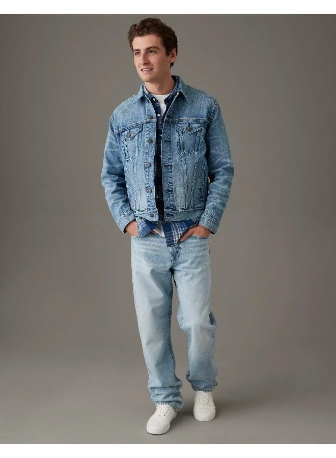 امريكان ايجل AE Denim Trucker Jacket