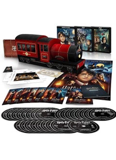 Harry Potter -  Blu-ray 4K - 20th Anniversary Complete Collector's Edition 8 Film Collection - 25 Movie Discs Hogwarts Express Train Packaging  - Image 1