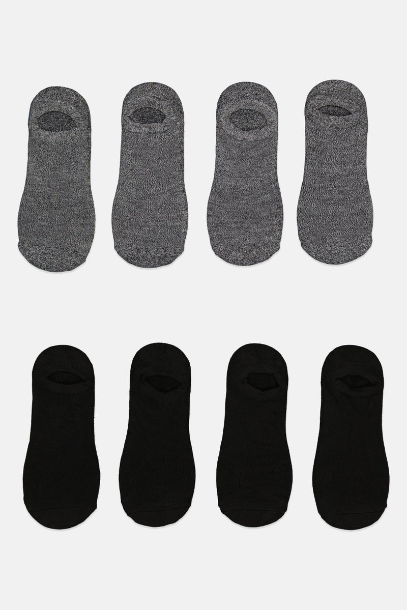 Ben Sherman Men 8 Pairs Brand Logo No Show Cut Socks, Multicolor  - Image 4