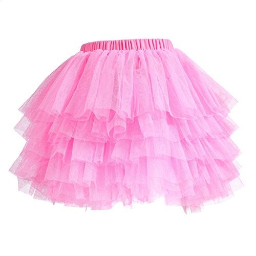 elamccor Tutu Skirt for Baby Girl Toddler 6 Layered Tulle Skirts 1-8T - Image 1