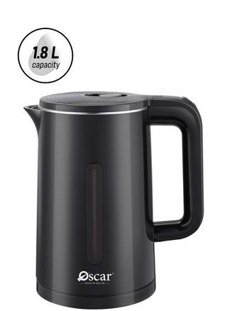 OSCAR | Electric Kettle | Model: OKT18LSBK | 1.8L Capacity | Anti Dry Burning Function | Safety Locking Lid | 1.5 kW Heating Element | Durable and Efficient for Home Use - pzsku/ZD9EAF87D1F2D32D0301CZ/45/1744386158/25416c5e-1afa-4a0d-8343-a1679ba9bffe