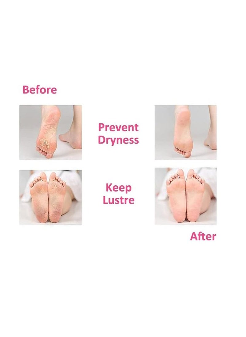 ORiTi - ORiTi Silicone Gel Heel Protector - Plantar Fasciitis Soft Socks for Hard, Cracked, Dry Skin- One Pair - Image 1