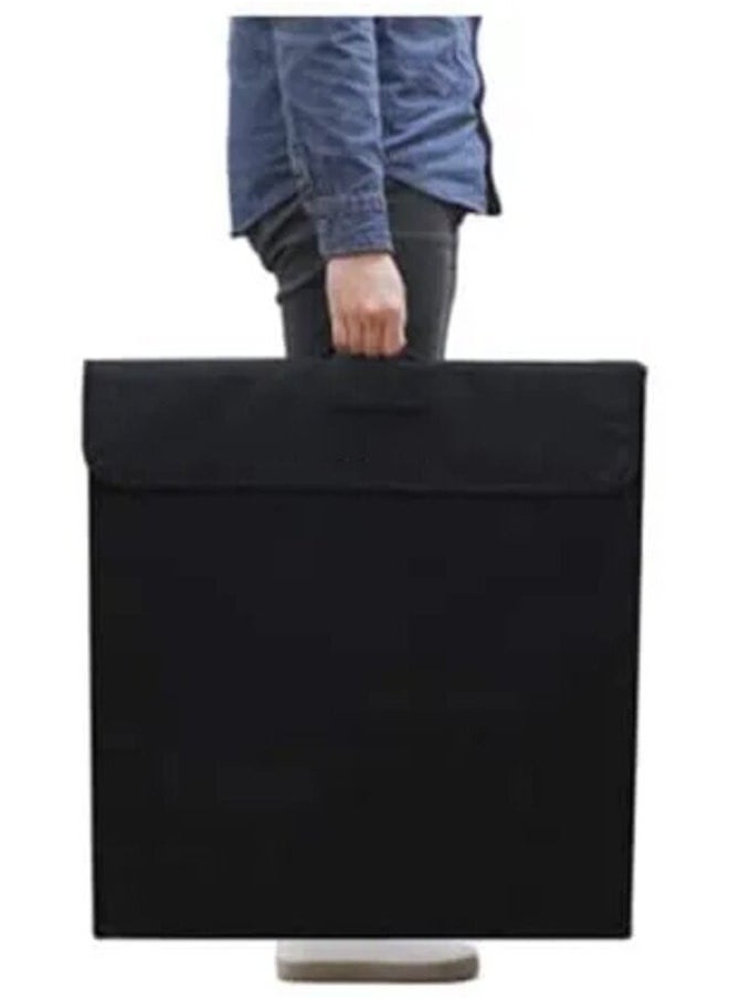 برو ميج صندوق صور LED PB05، 40 × 40 سم، 5500 لومن، 4 خلفيات ملونة (أسود، رمادي، أبيض، خوخي)، باهتة، محمول  - Image 4