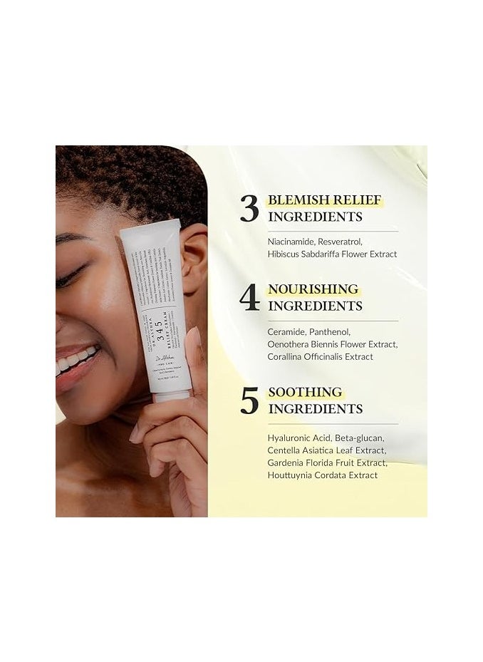 Dr.althea Dr.Althea 345 Relief Cream Daily Face Moisturizer Blemish Relief Care Soothing Recovery & Moisture with Niacinamide, Panthenol Korean Vegan Skincare for All Skin Types 1.7 Fl Oz. 50ml  - Image 2