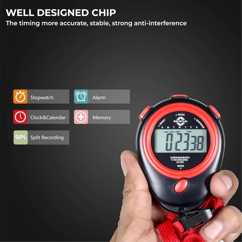 نيفيا Nivia JS-320 Multi-Function Digital Stopwatch